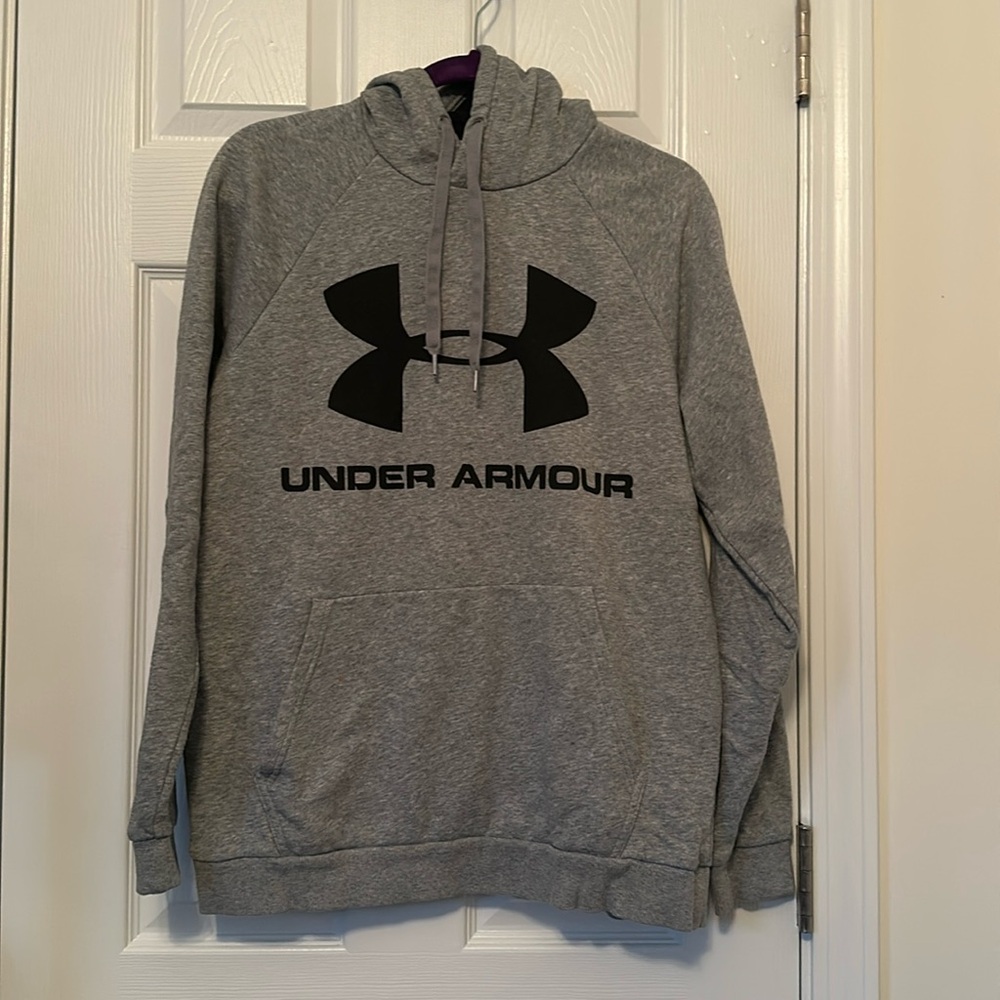 Under Armour grey hoodie